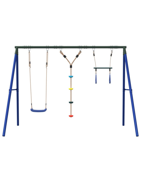 Set Gioco da Esterno con Altalena,Trapezio e Scala