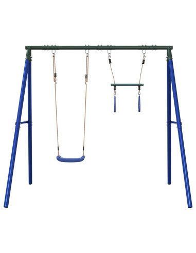 Set Gioco da Esterno con Altalena e Trapezio
