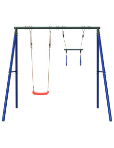 Set Gioco da Esterno con Altalena e Trapezio 2