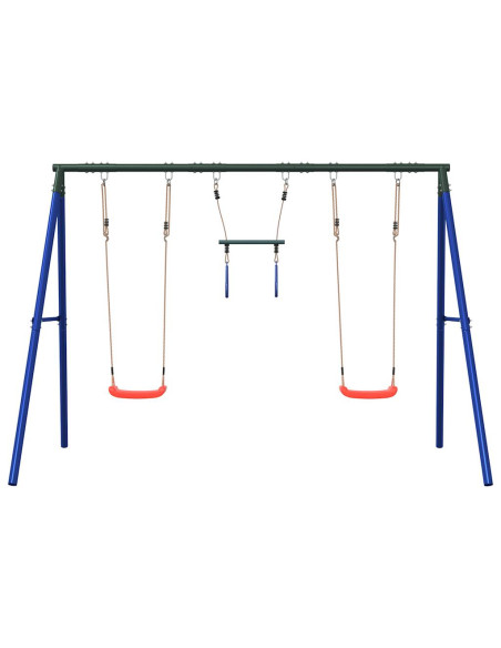 Set Gioco da Esterno con Altalene e Trapezio