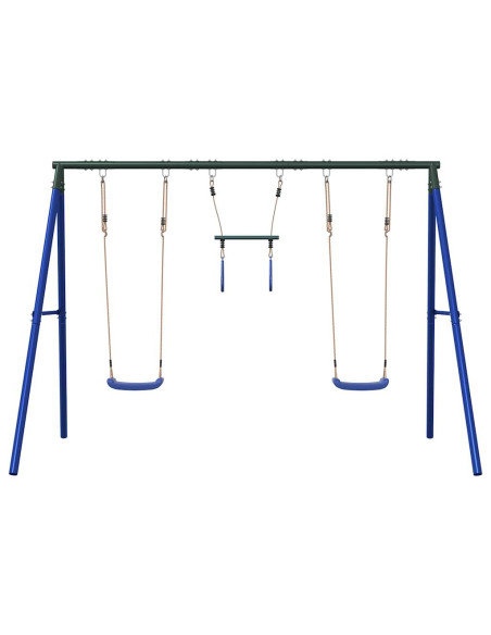 Set Gioco da Esterno con Altalene e Trapezio