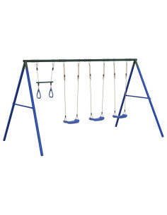 Set Gioco da Esterno con Altalene e Trapezio
