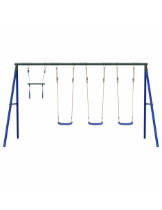 Set Gioco da Esterno con Altalene e Trapezio 2