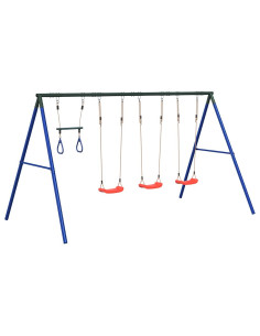 Set Gioco da Esterno con Altalene e Trapezio