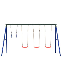 Set Gioco da Esterno con Altalene e Trapezio 2