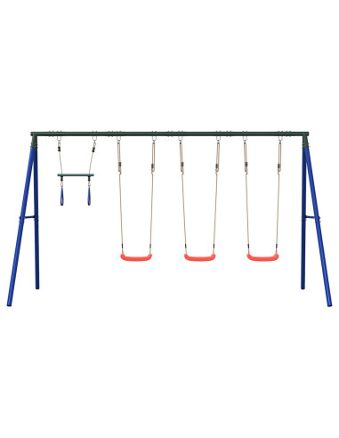 Set Gioco da Esterno con Altalene e Trapezio