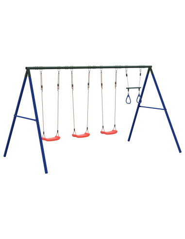 Set Gioco da Esterno con Altalene e Trapezio