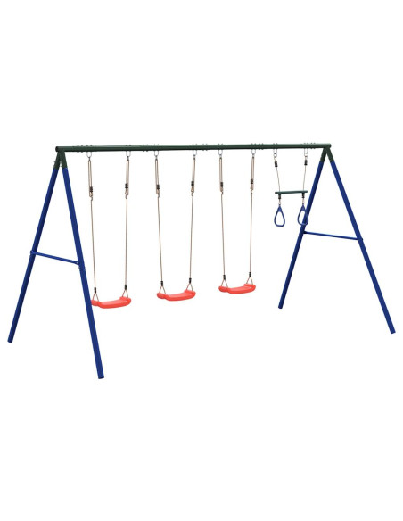 Set Gioco da Esterno con Altalene e Trapezio