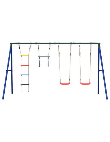 Set Gioco da Esterno con Altalene Trapezio e Scala