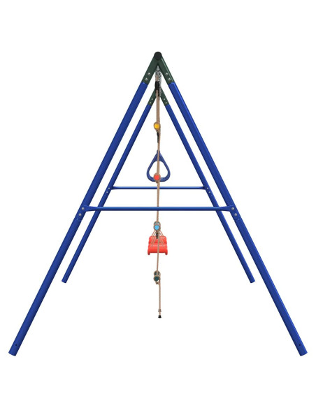 Set Gioco da Esterno con Altalene Trapezio e Scala