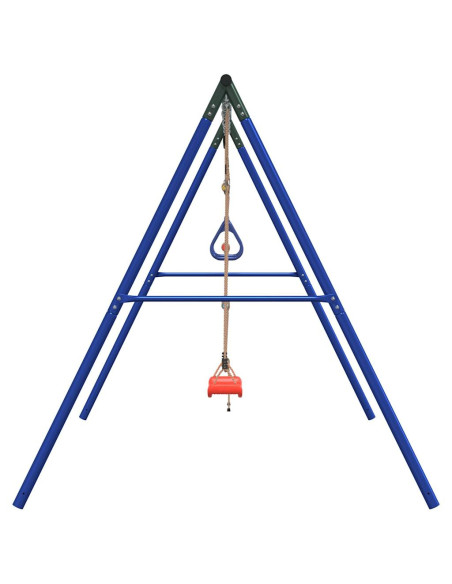 Set Gioco da Esterno con Altalena,Trapezio e Scala