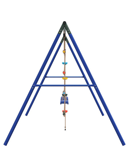 Set Gioco da Esterno con Altalena Trapezio Scala e Altalena