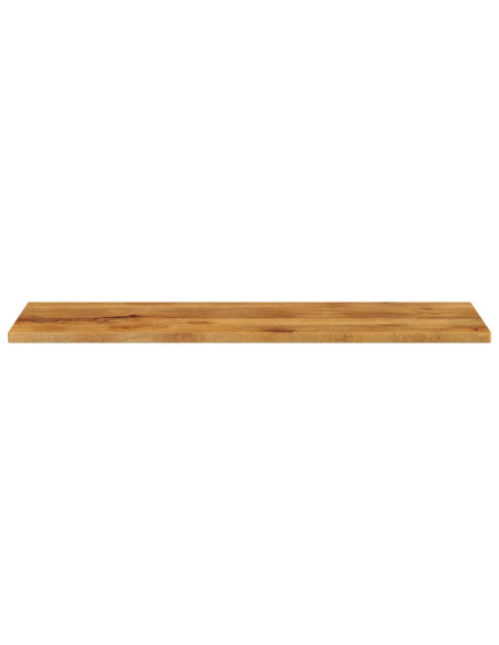 Piano per Tavolo 140x50x3,8cm Rettangolare Legno Massello Mango