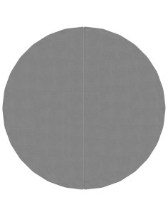 Telo Sotto Piscina Grigio Chiaro Ø244 cm Geotessile Poliestere 2