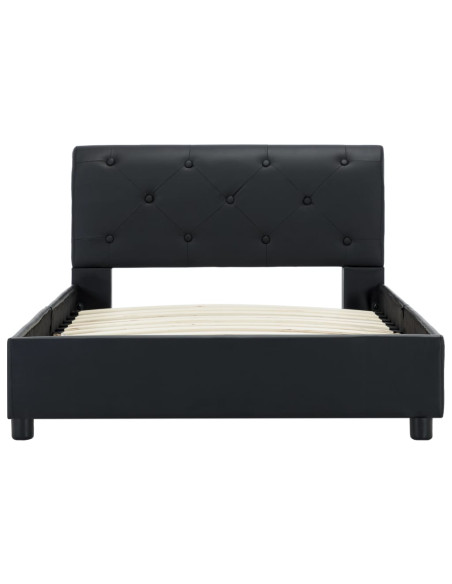 Giroletto Nero in Similpelle 90x200 cm