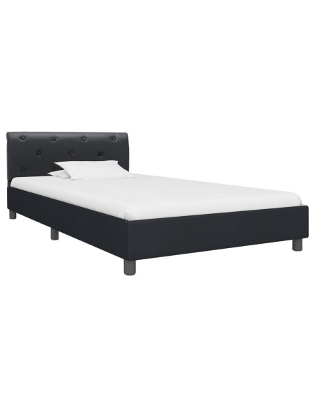Giroletto Nero in Similpelle 90x200 cm
