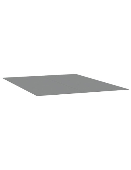Telo Piscina Grigio Chiaro 300x220 cm Geotessile Poliestere