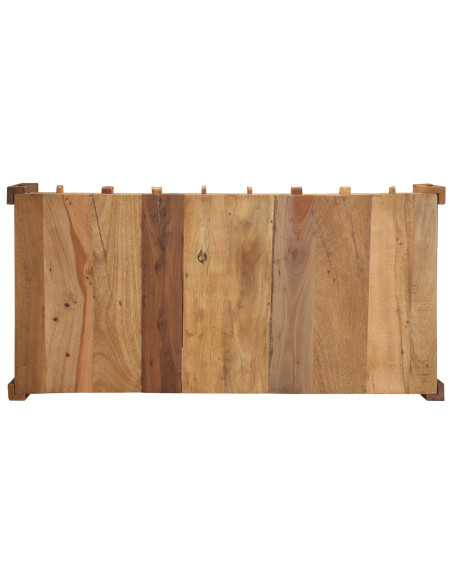 Tavolino da caffè  110x55x35 cm Legno Riciclato