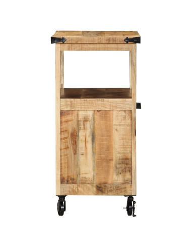 Carrello da Cucina Marrone 55 x 40 x 80 cm