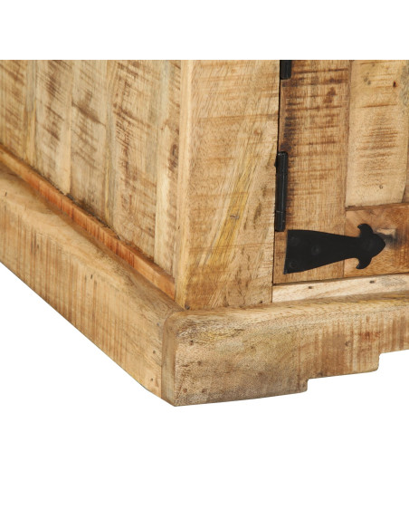 Tavolo da caffè  90x50x40 cm in legno massello di mango