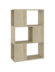 Libreria/Divisorio Rovere Sonoma 60x24x94 cm in Truciolato 2