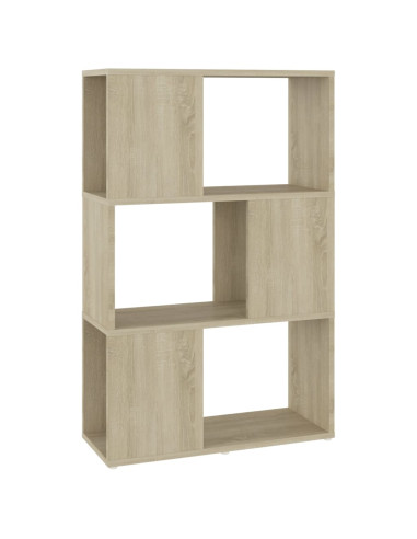 Libreria/Divisorio Rovere Sonoma 60x24x94 cm in Truciolato