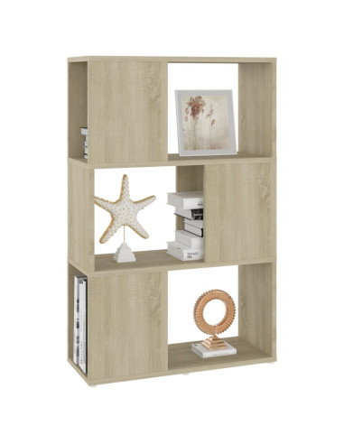 Libreria/Divisorio Rovere Sonoma 60x24x94 cm in Truciolato