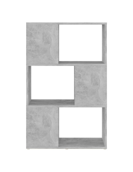 Libreria/Divisorio Grigio Cemento 60x24x94 cm in Truciolato
