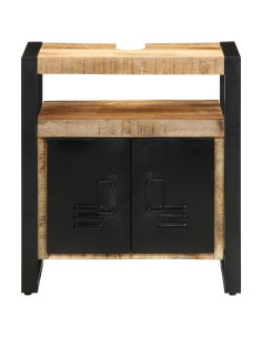 Mobile da Bagno Marrone 55 x 35 x 60 cm Legno di mango massello 2