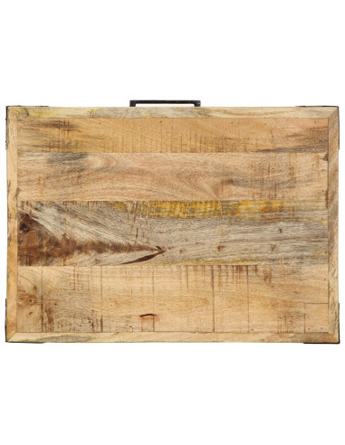 Carrello da Cucina Marrone 55 x 40 x 80 cm