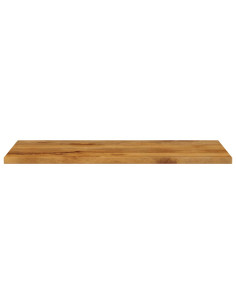 Piano Tavolo 100x50x2,5 cm Rettangolare Legno Massello di Pino 2