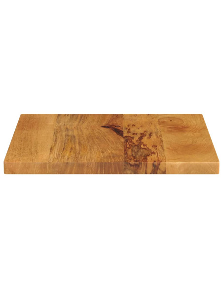 Piano Tavolo 60x60x2,5 cm Quadrato Legno Massello di Acacia