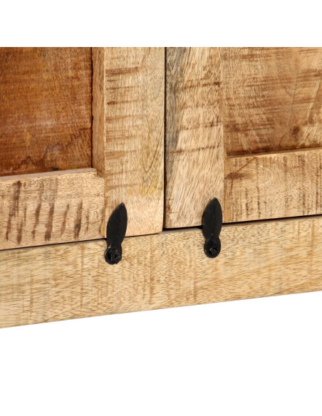 Credenza 100x40x175 cm in Legno Massello di Mango