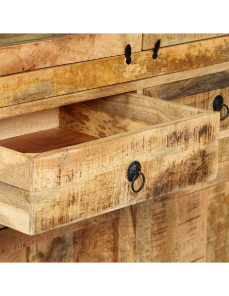 Credenza 100x40x175 cm in Legno Massello di Mango