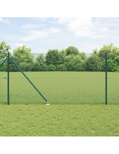 Palo della recinzione Verde 25 x 1,2 m (rete da 12 x 12 mm)