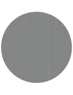 Telo Sotto Piscina Grigio Chiaro Ø396 cm Geotessile Poliestere 2