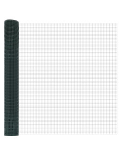 Palo della recinzione Verde 50 x 1,4 m (rete 19 x 19 mm)