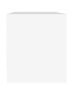 Mobile Porta TV Bianco 90x35x40 cm in Legno Multistrato