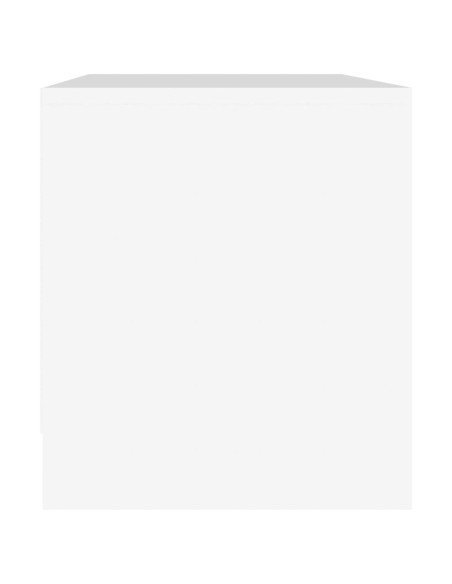 Mobile Porta TV Bianco 90x35x40 cm in Legno Multistrato