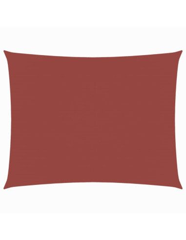 Parasole a Vela Oxford Rettangolare 4x5 m Terracotta