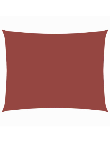 Parasole a Vela Oxford Rettangolare 5x6 m Terracotta