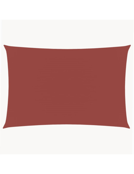 Parasole a Vela Oxford Rettangolare 3x6 m Terracotta