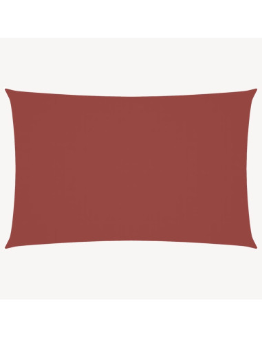 Parasole a Vela Tessuto Oxford Rettangolare 2x4,5m Terracotta