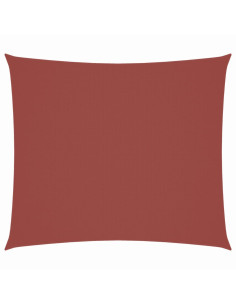 Parasole a Vela Oxford Rettangolare 2x2,5 m Terracotta 2