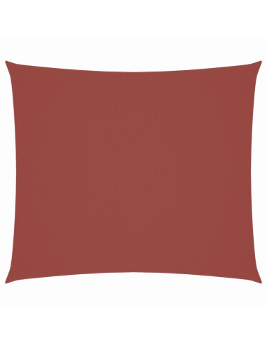 Parasole a Vela Oxford Rettangolare 2x3 m Terracotta