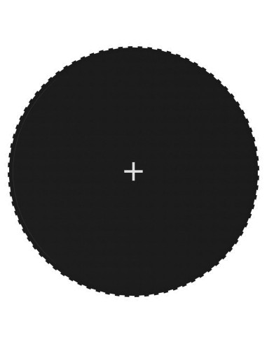 Telo da Salto Nero per Trampolino Rotondo di 14 Piedi/4,27 m