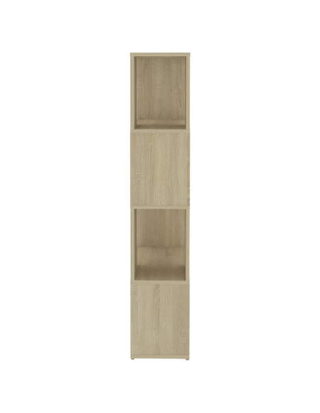 Libreria/Divisorio Rovere Sonoma 60x24x124,5 cm in Truciolato