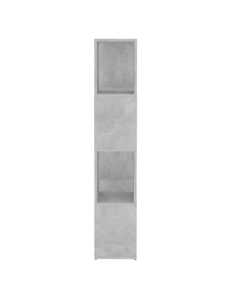 Libreria/Divisorio Grigio Cemento 60x24x124,5 cm