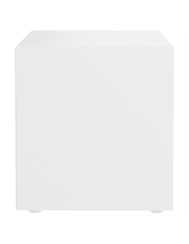 Mobile Porta TV Bianco 37x35x37 cm in Legno Multistrato