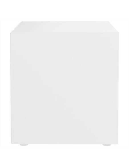 Mobile Porta TV Bianco 37x35x37 cm in Legno Multistrato